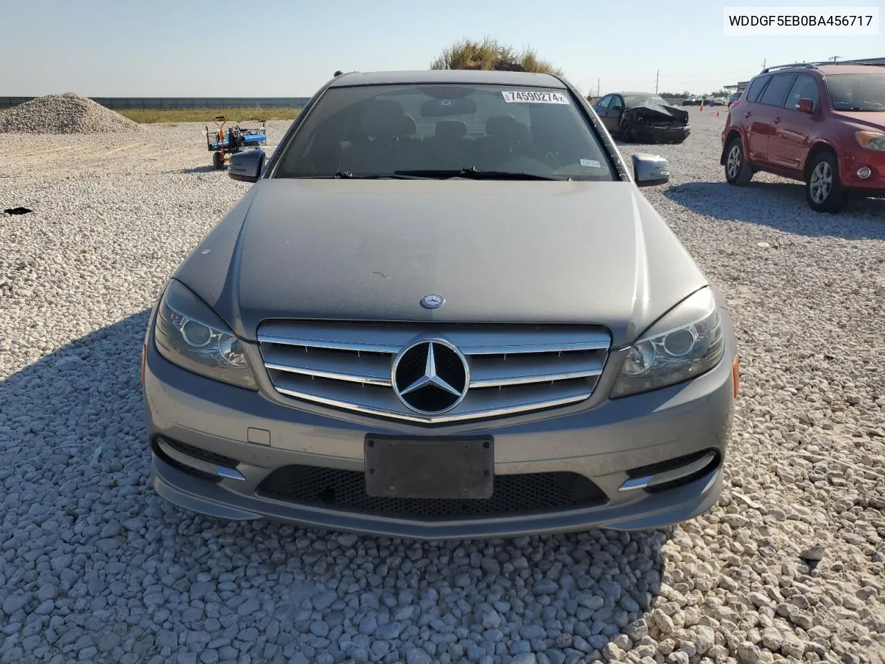 2011 Mercedes-Benz C 300 VIN: WDDGF5EB0BA456717 Lot: 74590274