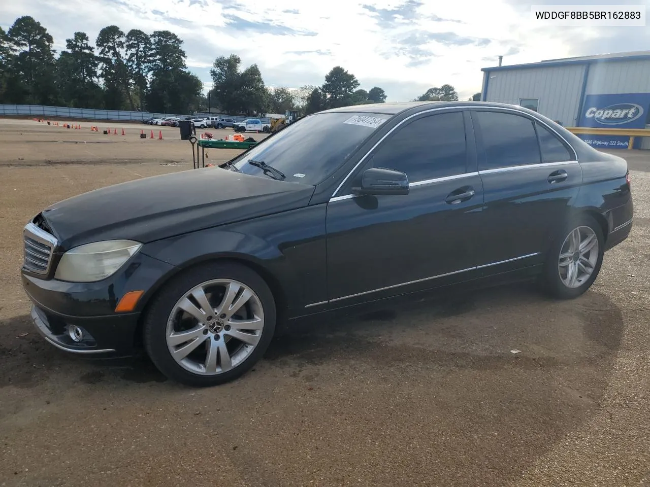 2011 Mercedes-Benz C 300 4Matic VIN: WDDGF8BB5BR162883 Lot: 75047254