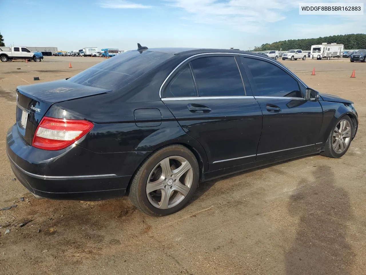 2011 Mercedes-Benz C 300 4Matic VIN: WDDGF8BB5BR162883 Lot: 75047254