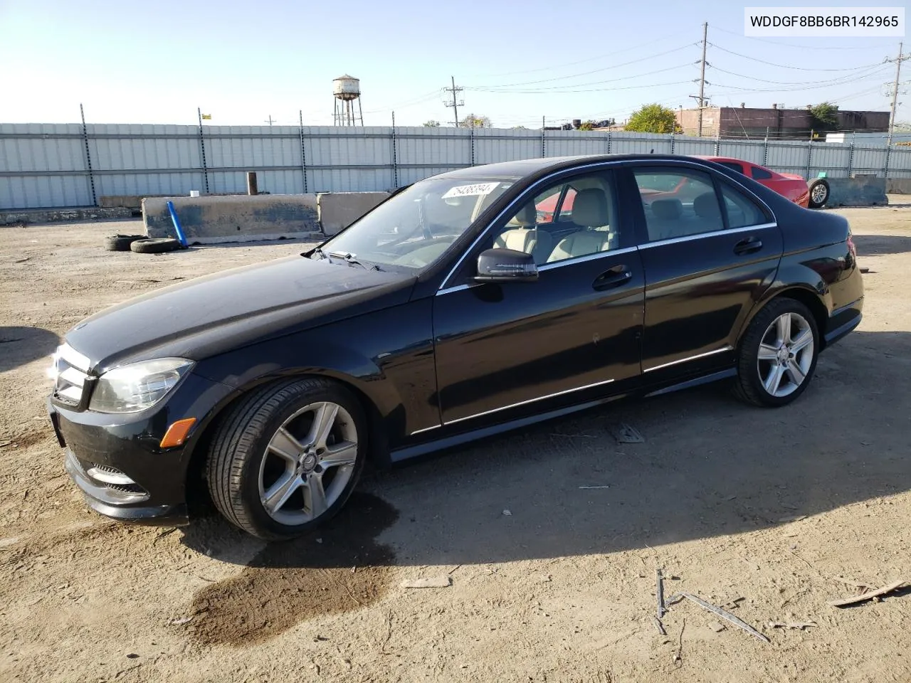 2011 Mercedes-Benz C 300 4Matic VIN: WDDGF8BB6BR142965 Lot: 75438394