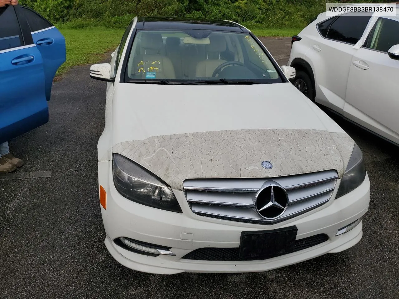 2011 Mercedes-Benz C 300 4Matic VIN: WDDGF8BB3BR138470 Lot: 75889004