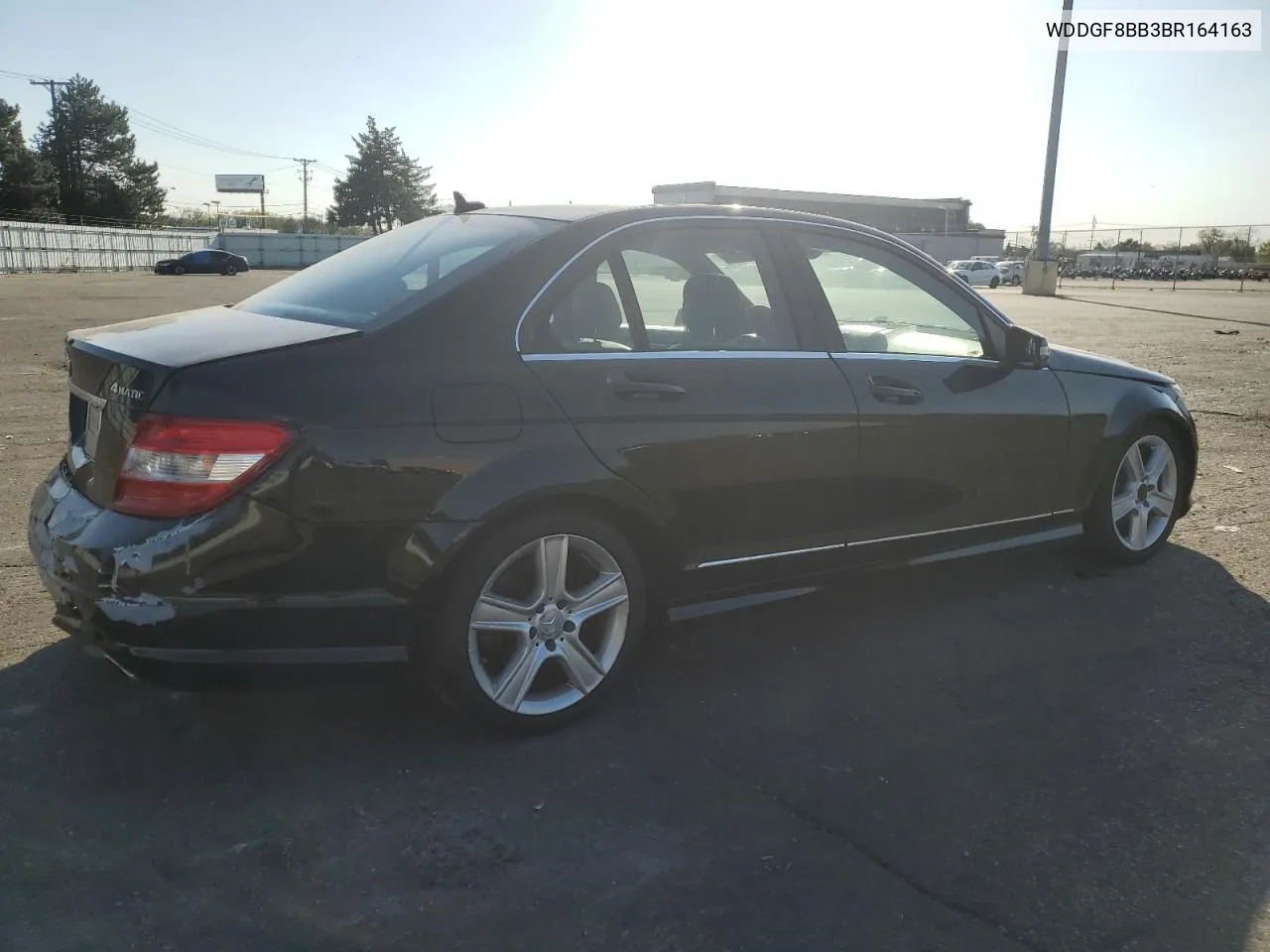 2011 Mercedes-Benz C 300 4Matic VIN: WDDGF8BB3BR164163 Lot: 75925084