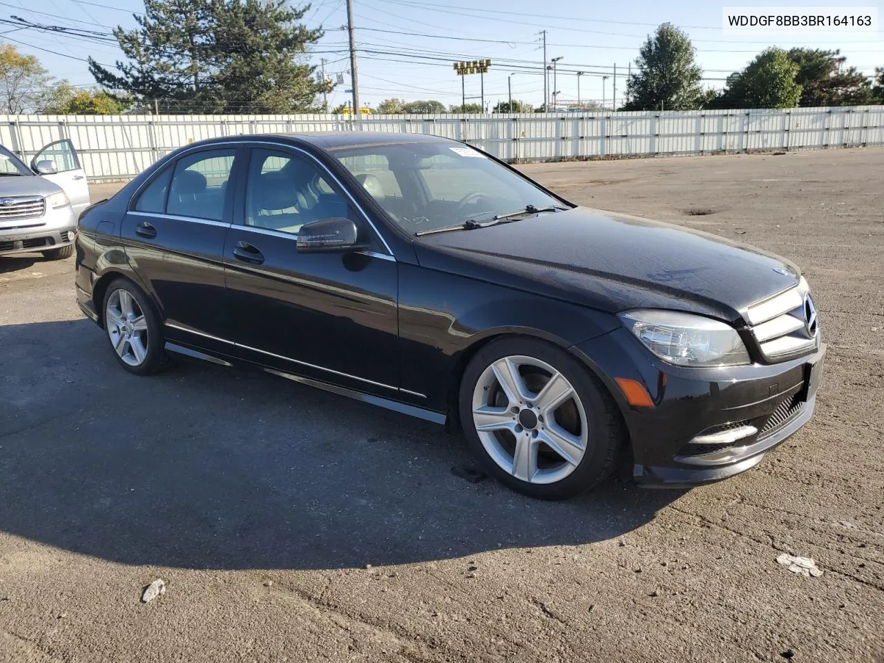 2011 Mercedes-Benz C 300 4Matic VIN: WDDGF8BB3BR164163 Lot: 75925084