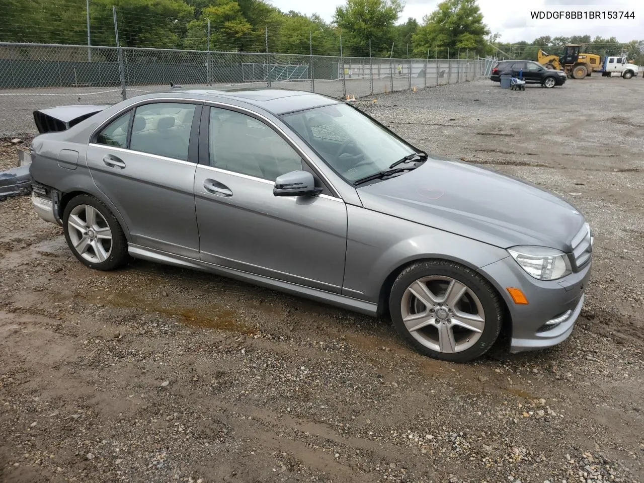 2011 Mercedes-Benz C 300 4Matic VIN: WDDGF8BB1BR153744 Lot: 76254664