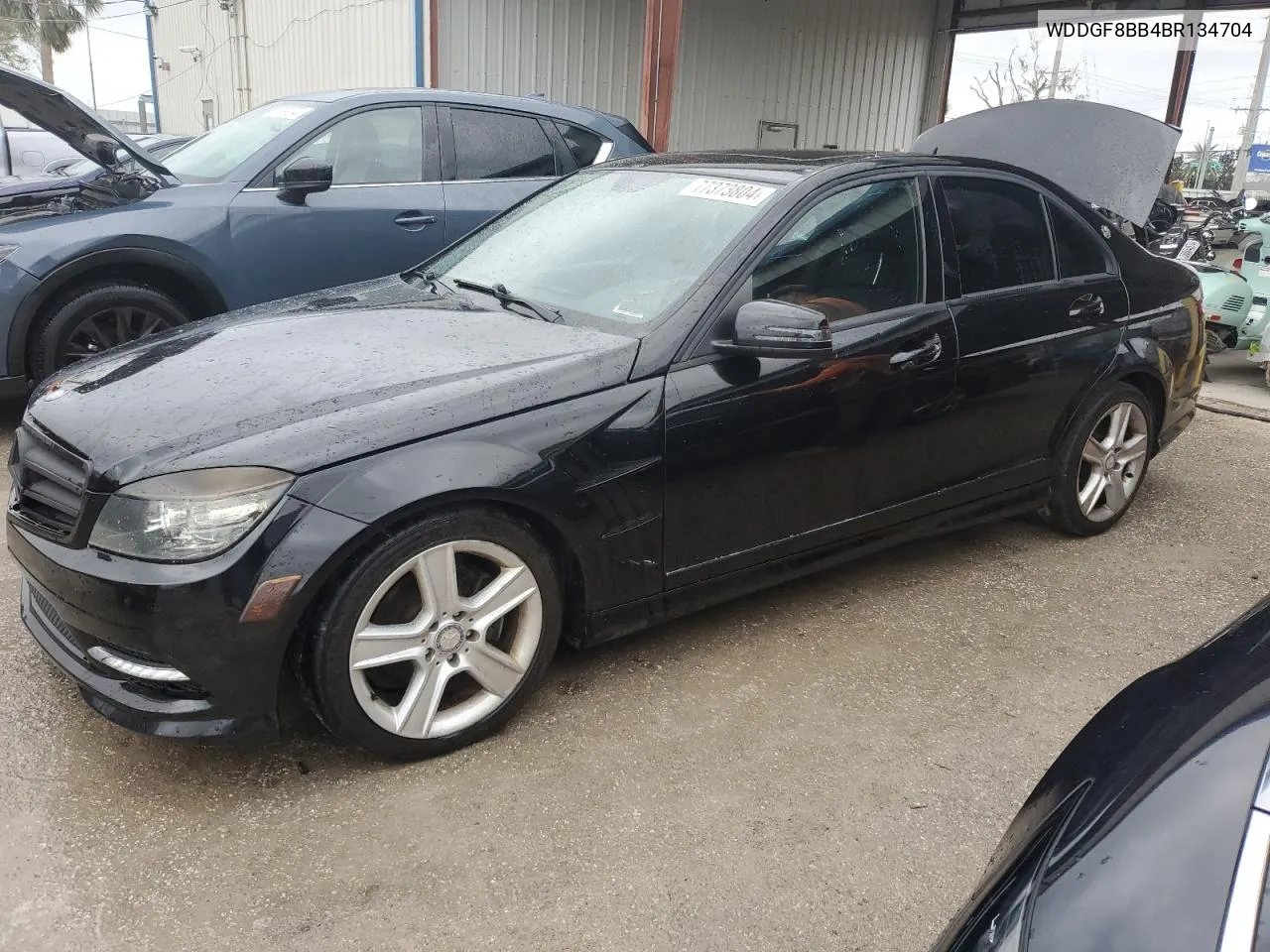 2011 Mercedes-Benz C 300 4Matic VIN: WDDGF8BB4BR134704 Lot: 77373804