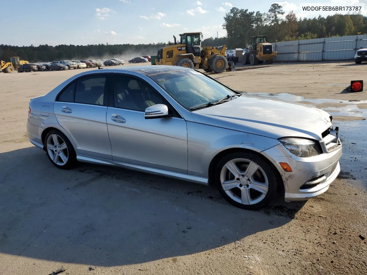 2011 Mercedes-Benz C 300 VIN: WDDGF5EB6BR173787 Lot: 77582894