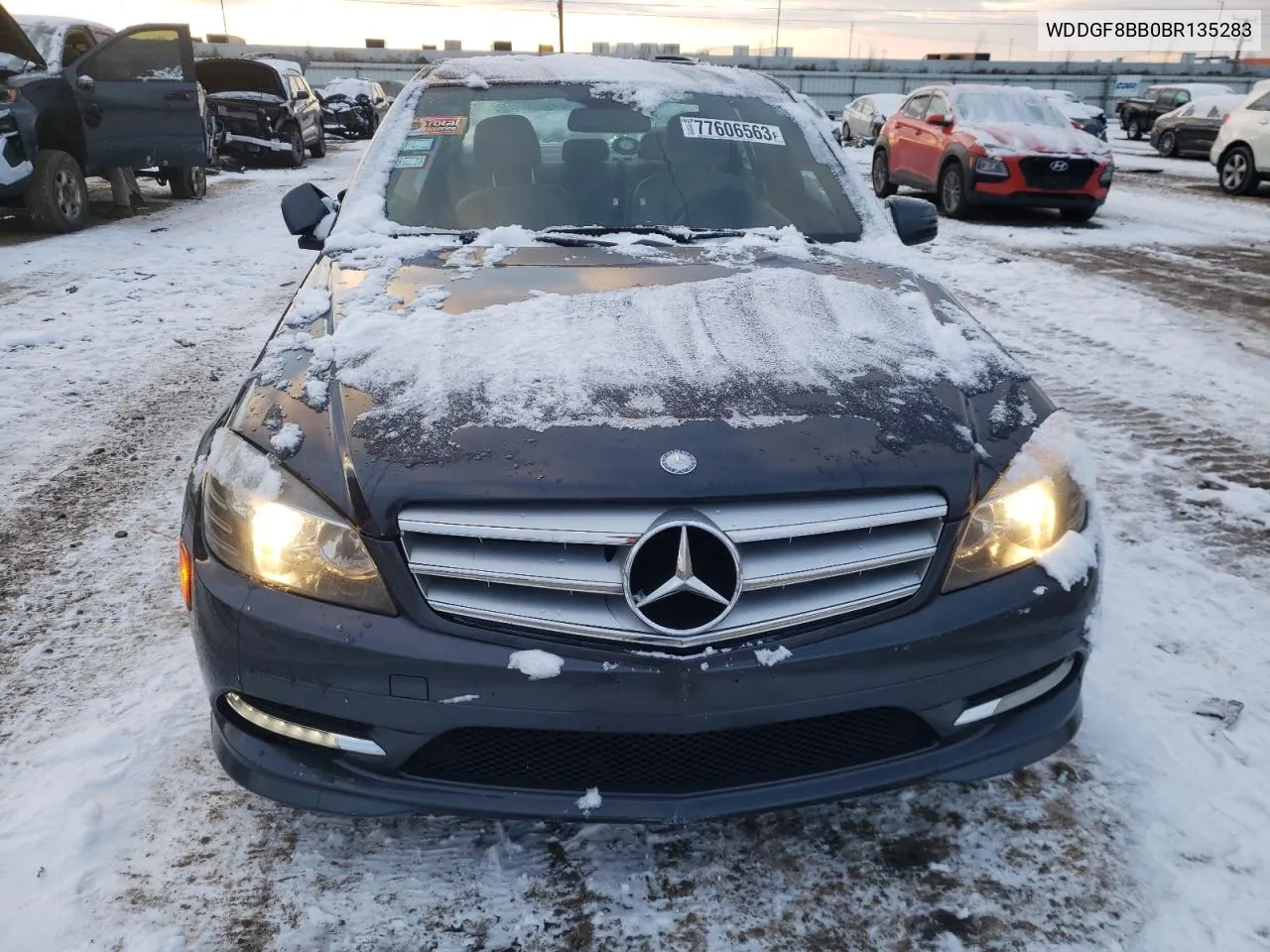 2011 Mercedes-Benz C 300 4Matic VIN: WDDGF8BB0BR135283 Lot: 77606563