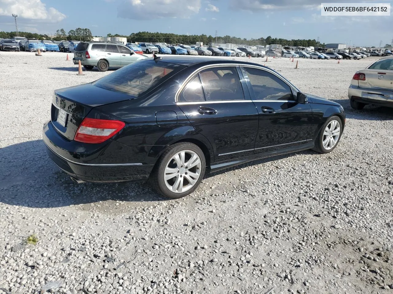 2011 Mercedes-Benz C 300 VIN: WDDGF5EB6BF642152 Lot: 77880124