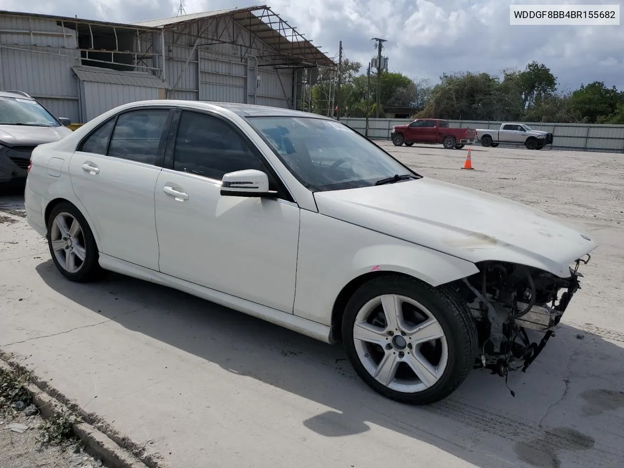 2011 Mercedes-Benz C 300 4Matic VIN: WDDGF8BB4BR155682 Lot: 78447084