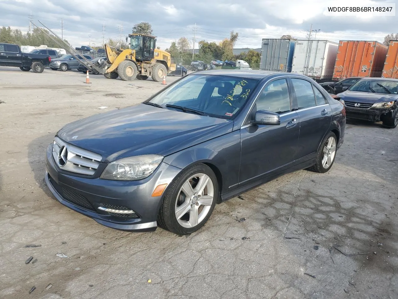 2011 Mercedes-Benz C 300 4Matic VIN: WDDGF8BB6BR148247 Lot: 78601984