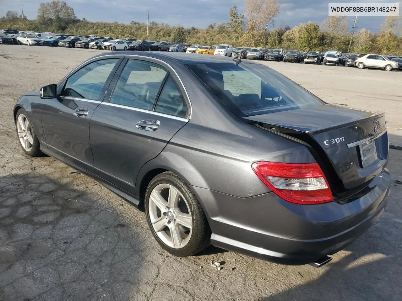 2011 Mercedes-Benz C 300 4Matic VIN: WDDGF8BB6BR148247 Lot: 78601984