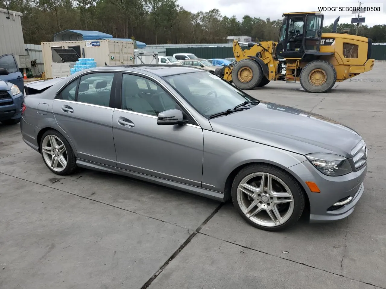 2011 Mercedes-Benz C 300 VIN: WDDGF5EB0BR180508 Lot: 78746014