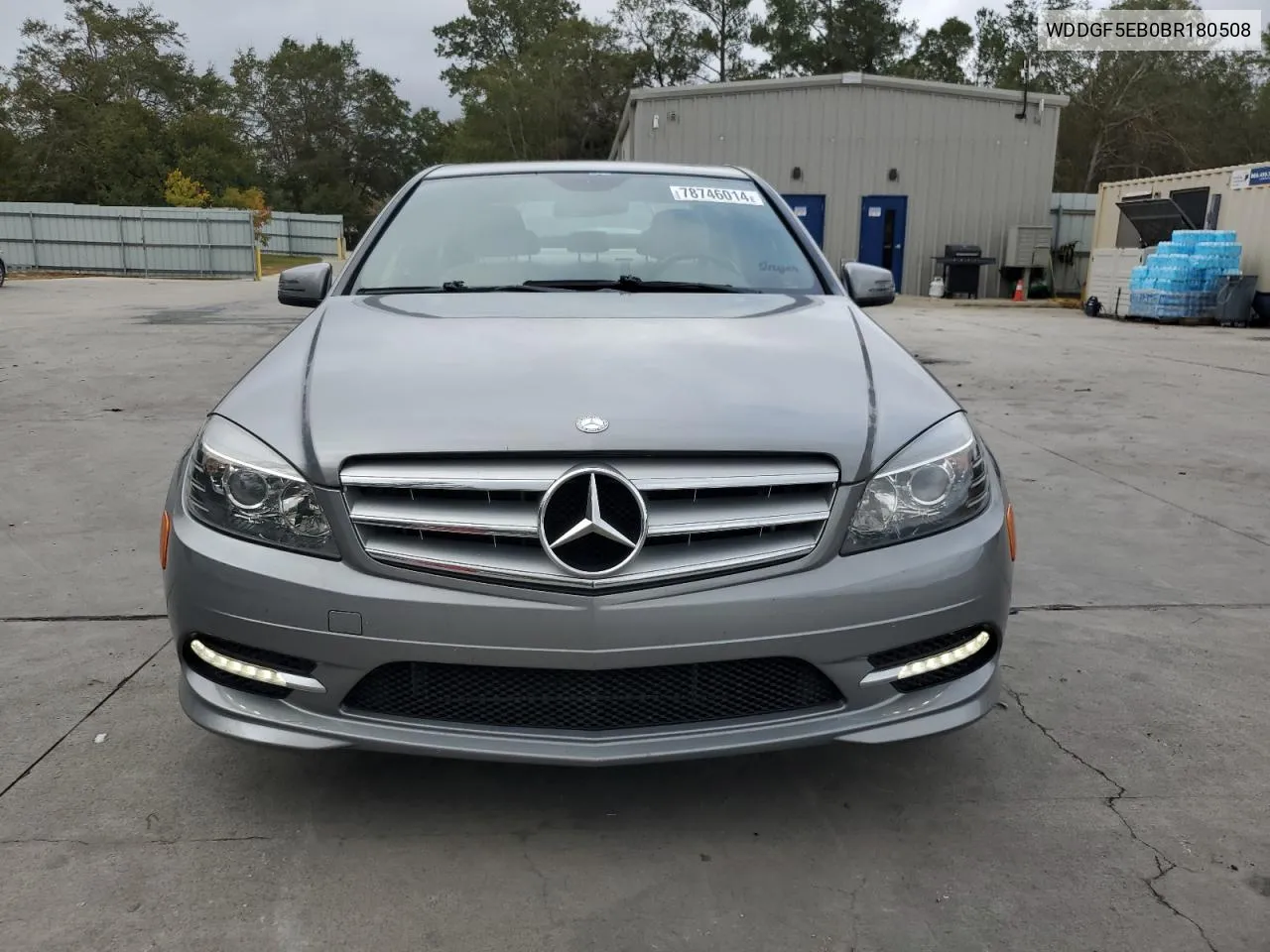 2011 Mercedes-Benz C 300 VIN: WDDGF5EB0BR180508 Lot: 78746014