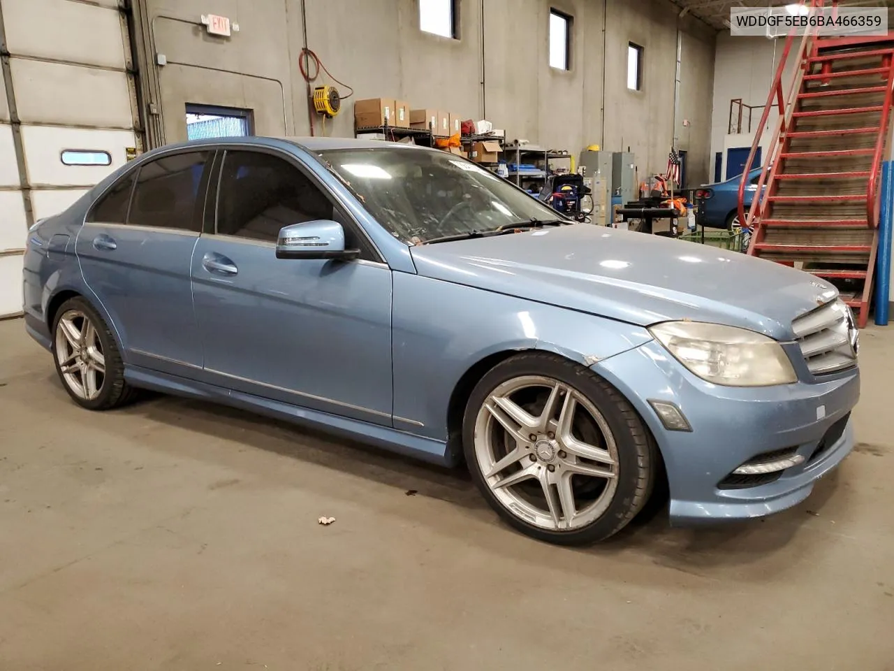 2011 Mercedes-Benz C 300 VIN: WDDGF5EB6BA466359 Lot: 78847704