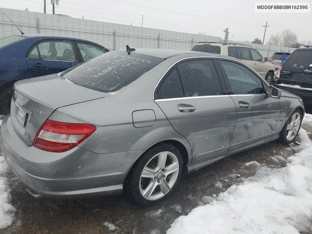 2011 Mercedes-Benz C 300 4Matic VIN: WDDGF8BB0BR162595 Lot: 79318984