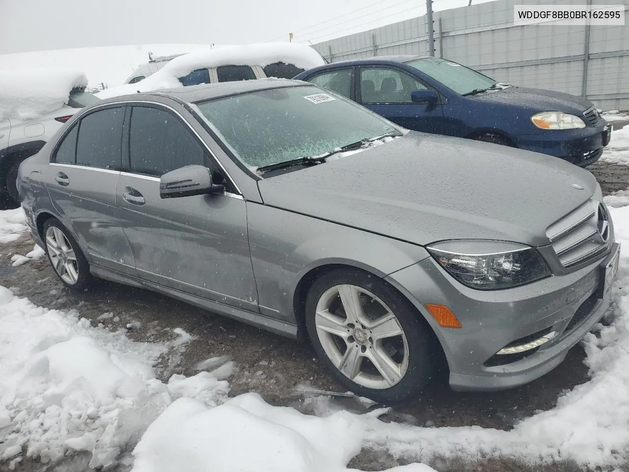 2011 Mercedes-Benz C 300 4Matic VIN: WDDGF8BB0BR162595 Lot: 79318984