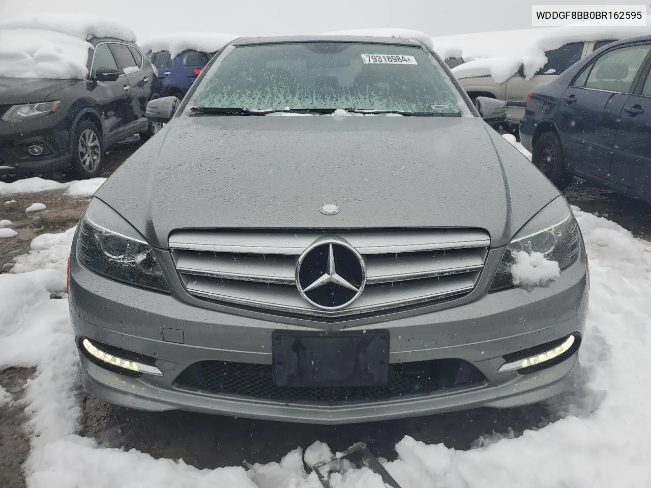 2011 Mercedes-Benz C 300 4Matic VIN: WDDGF8BB0BR162595 Lot: 79318984