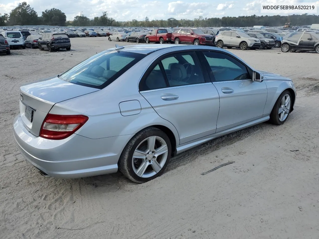 2011 Mercedes-Benz C 300 VIN: WDDGF5EB9BA520219 Lot: 79442014