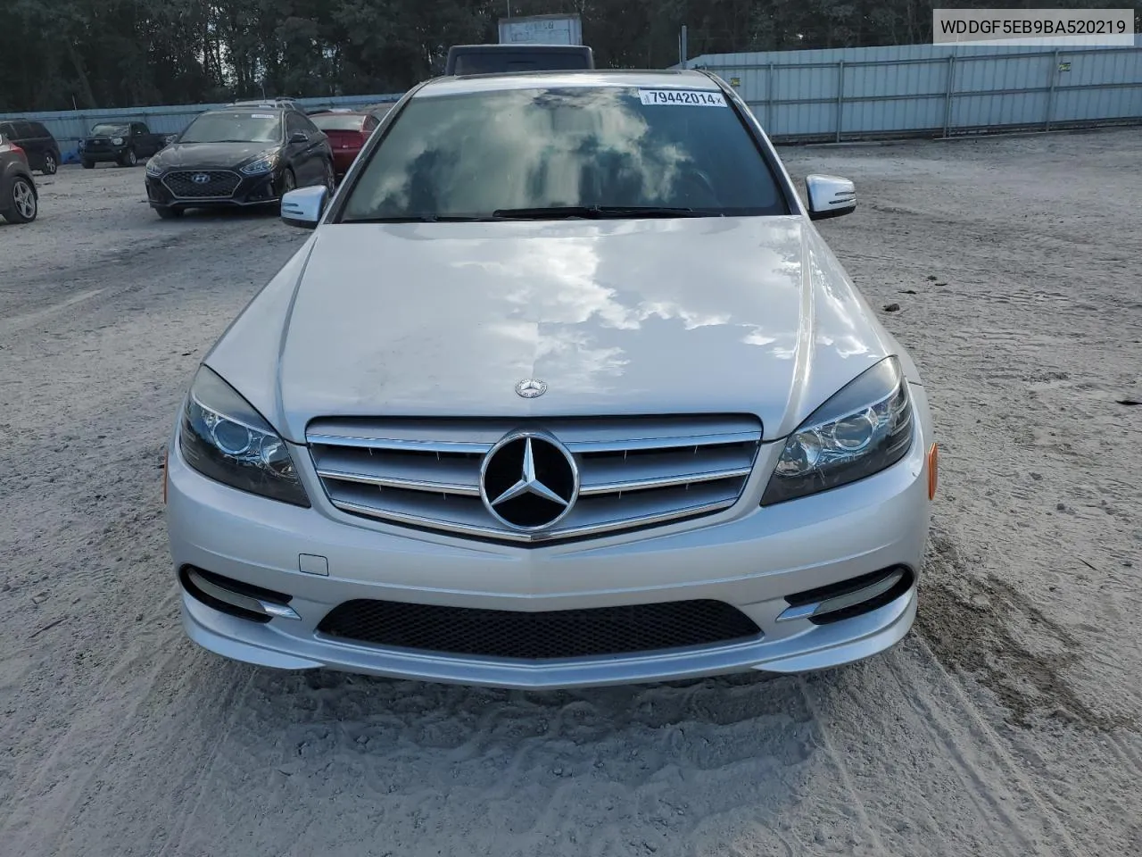 2011 Mercedes-Benz C 300 VIN: WDDGF5EB9BA520219 Lot: 79442014