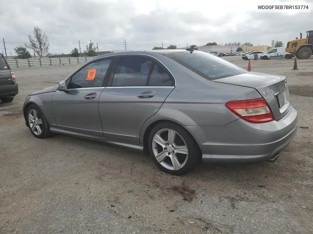 2011 Mercedes-Benz C 300 VIN: WDDGF5EB7BR153774 Lot: 79497394