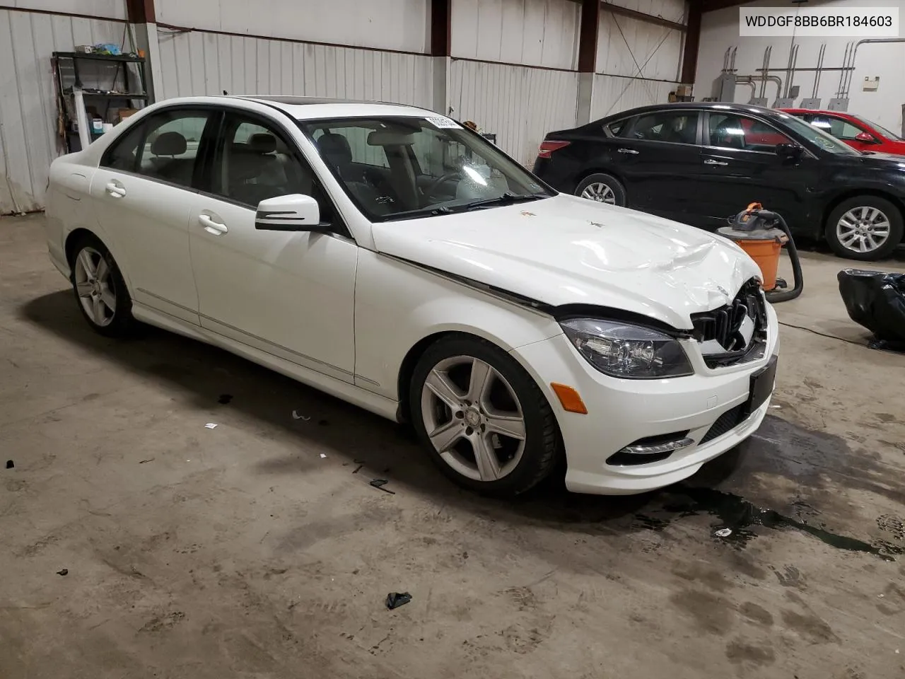 2011 Mercedes-Benz C 300 4Matic VIN: WDDGF8BB6BR184603 Lot: 80281544