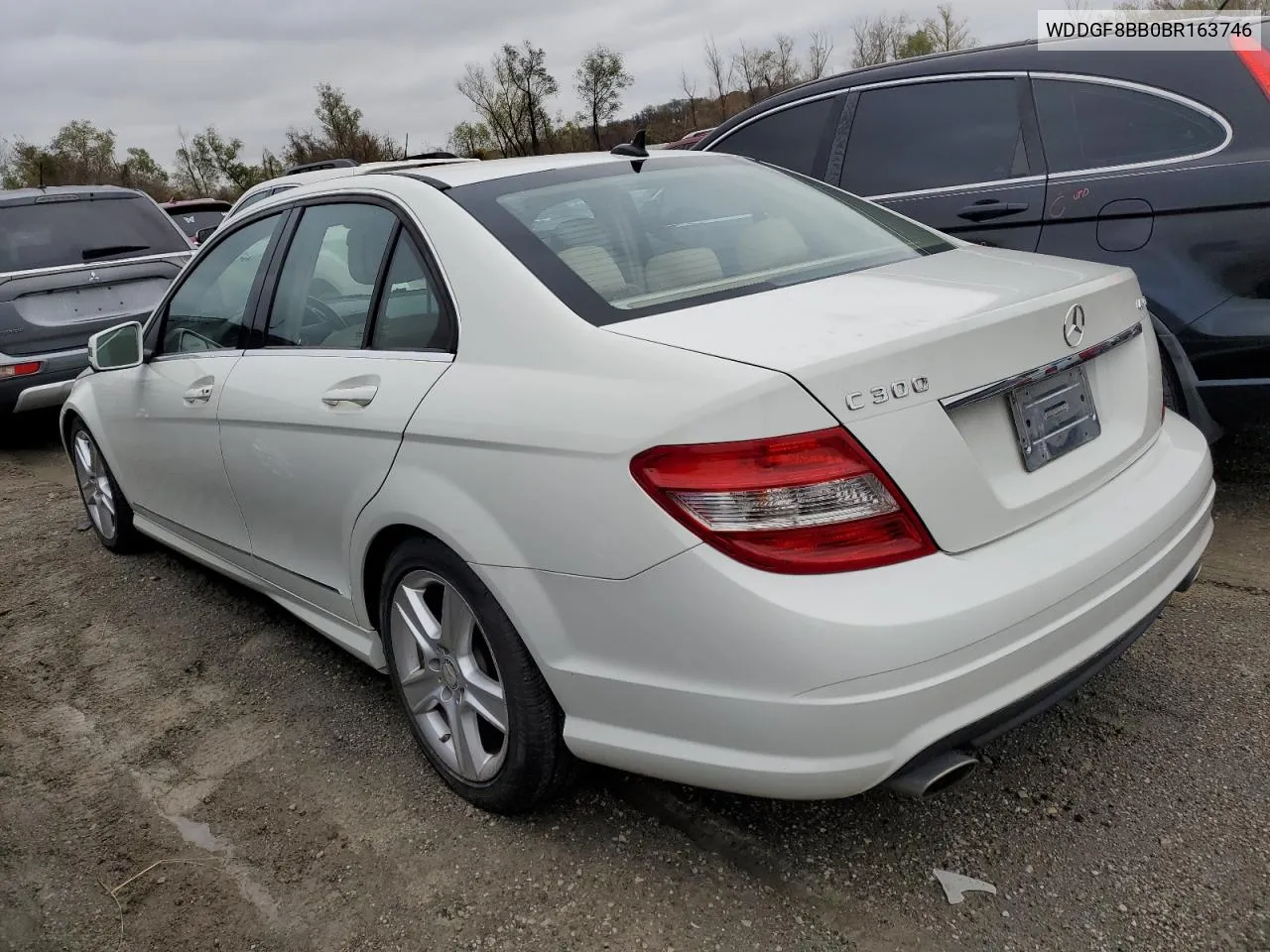 2011 Mercedes-Benz C 300 4Matic VIN: WDDGF8BB0BR163746 Lot: 80307744