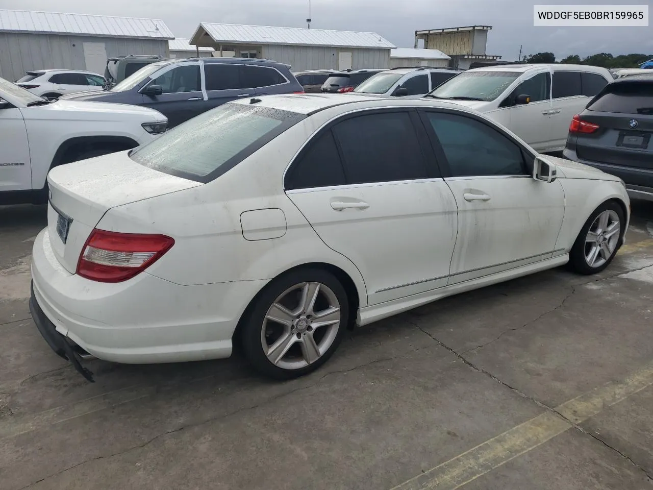 2011 Mercedes-Benz C 300 VIN: WDDGF5EB0BR159965 Lot: 81079134