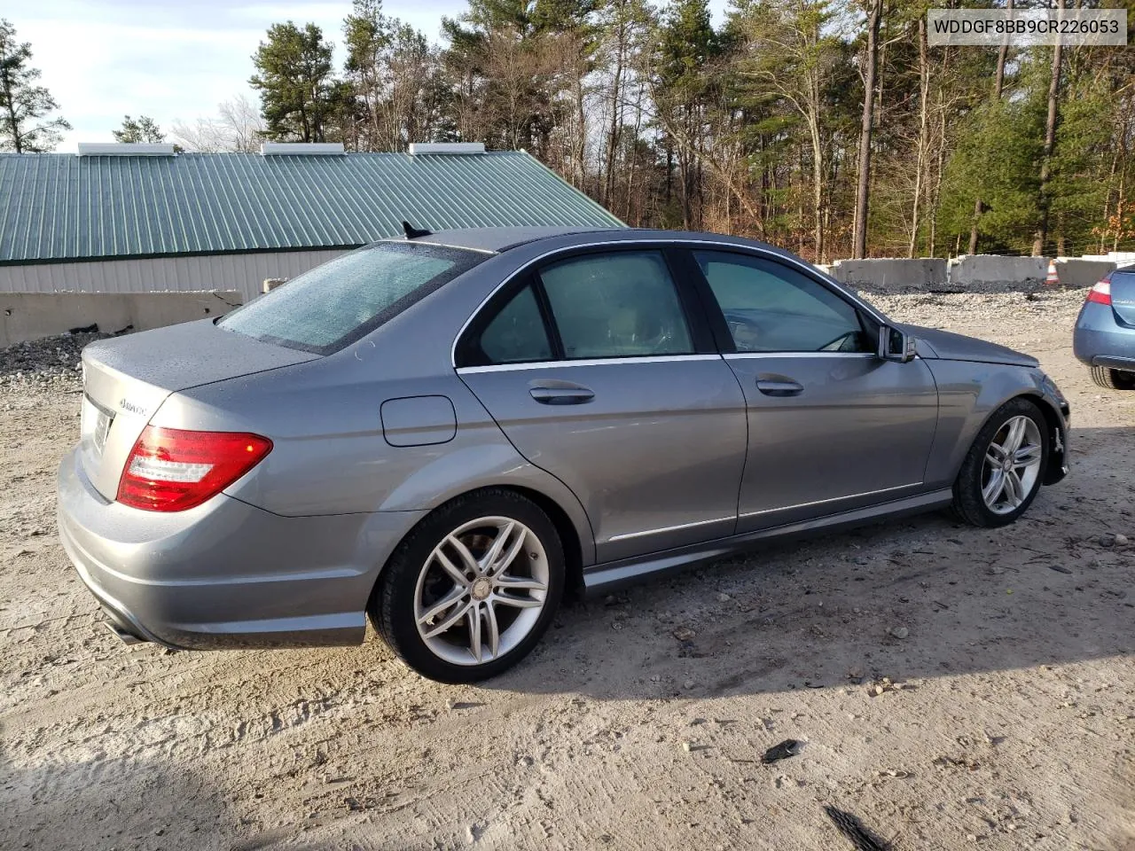 2012 Mercedes-Benz C 300 4Matic VIN: WDDGF8BB9CR226053 Lot: 46472944