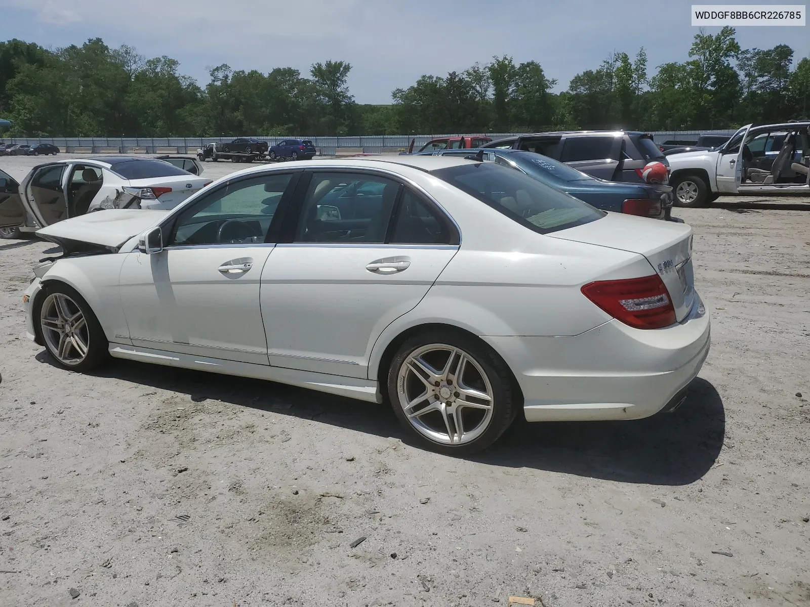 2012 Mercedes-Benz C 300 4Matic VIN: WDDGF8BB6CR226785 Lot: 56124334