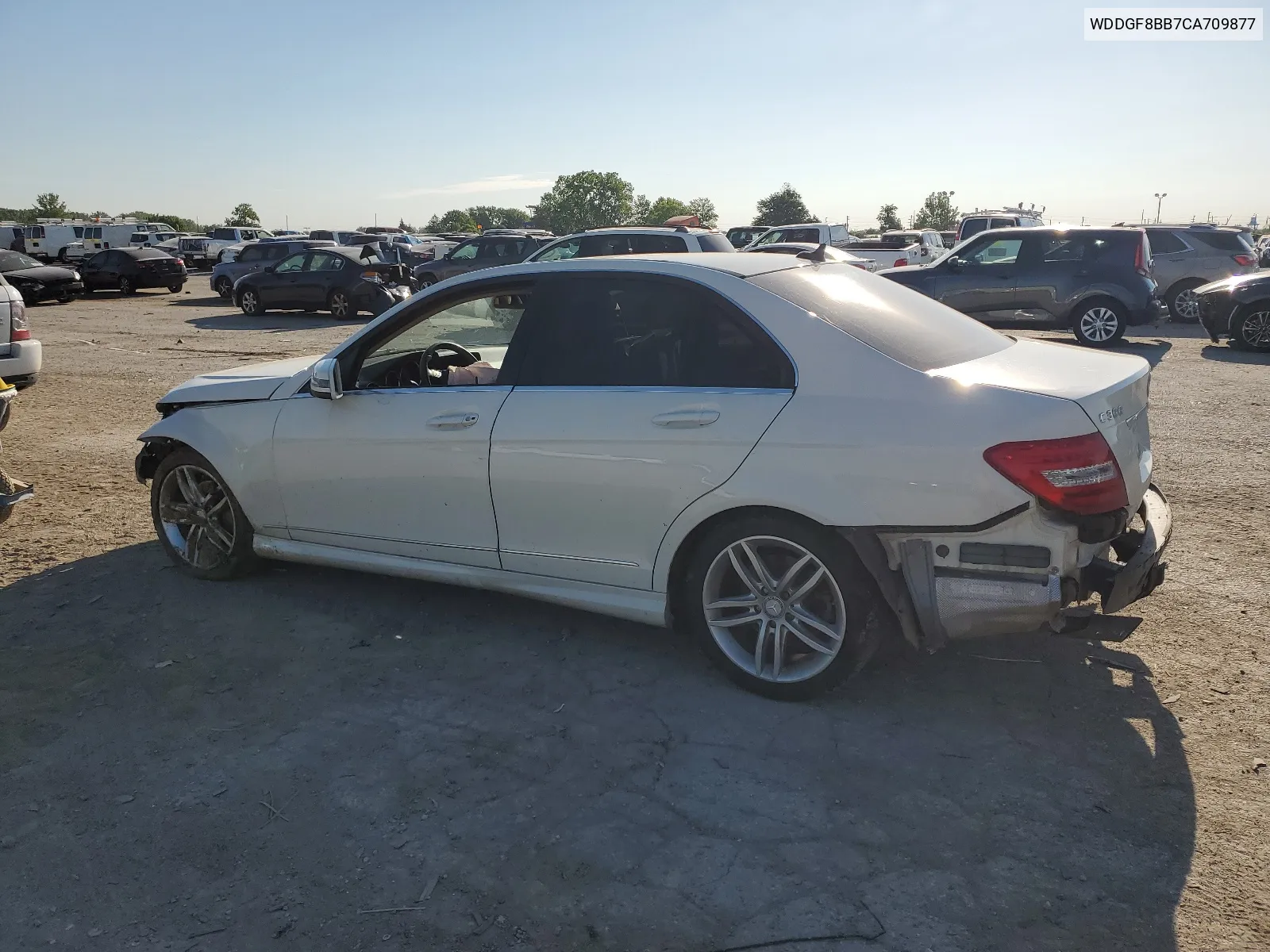 2012 Mercedes-Benz C 300 4Matic VIN: WDDGF8BB7CA709877 Lot: 57932244