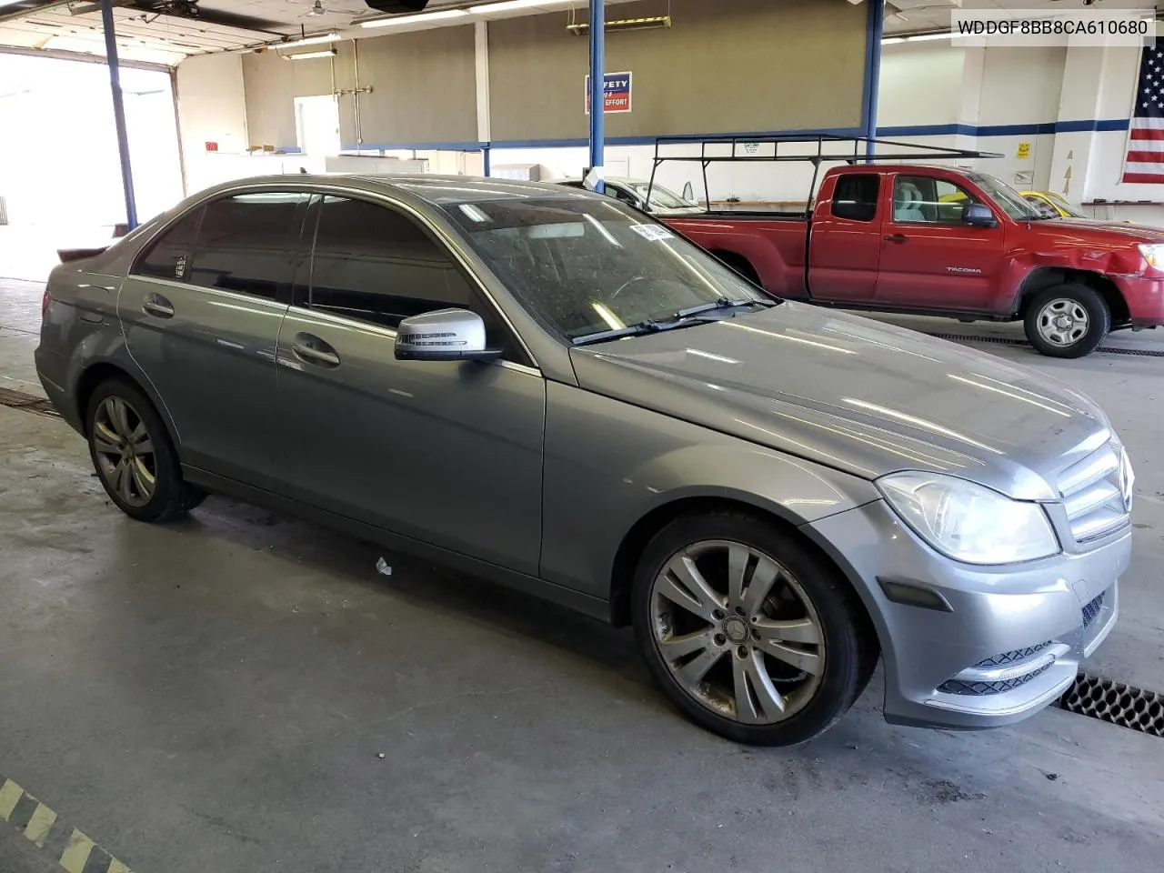 2012 Mercedes-Benz C 300 4Matic VIN: WDDGF8BB8CA610680 Lot: 58913944