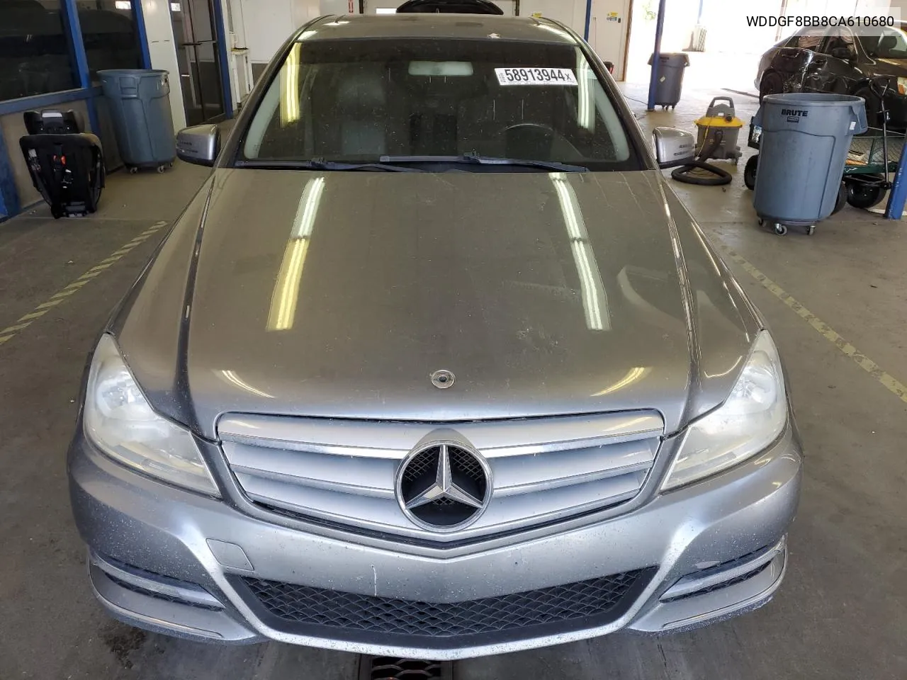 2012 Mercedes-Benz C 300 4Matic VIN: WDDGF8BB8CA610680 Lot: 58913944