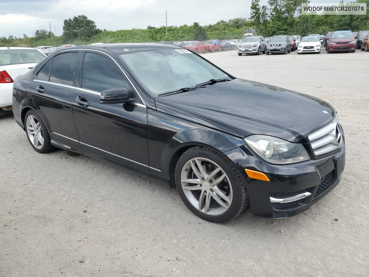 2012 Mercedes-Benz C 300 4Matic VIN: WDDGF8BB7CR207078 Lot: 60086764