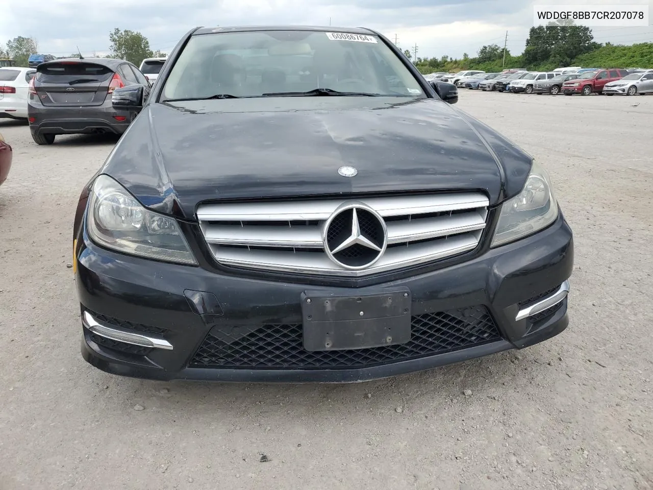 2012 Mercedes-Benz C 300 4Matic VIN: WDDGF8BB7CR207078 Lot: 60086764