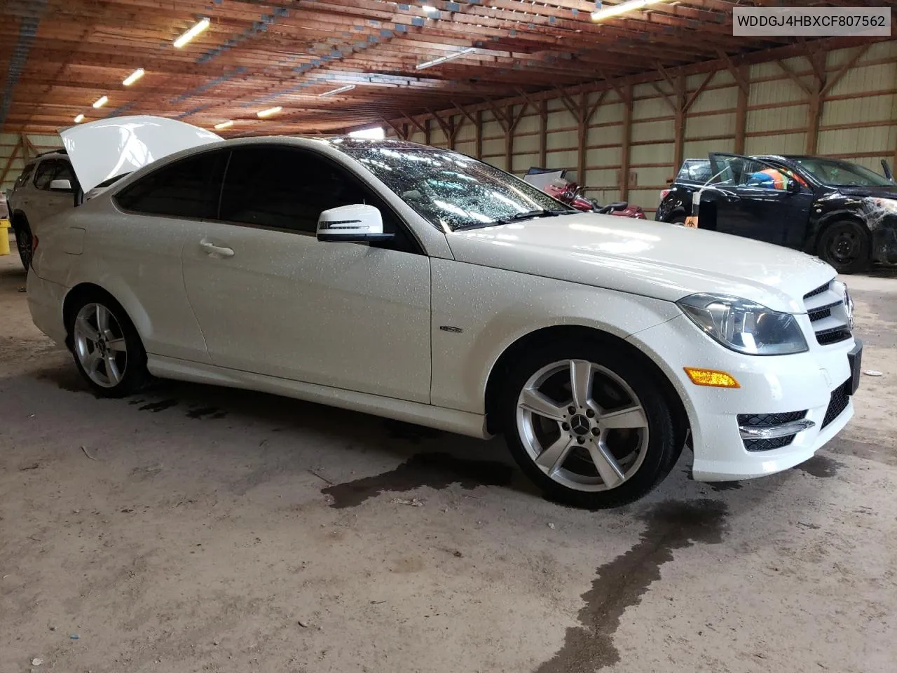 2012 Mercedes-Benz C 250 VIN: WDDGJ4HBXCF807562 Lot: 62090064