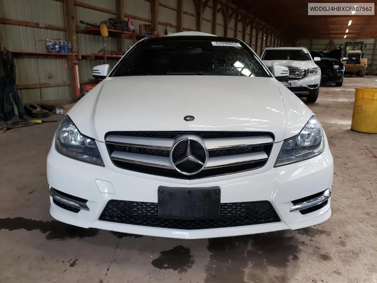 2012 Mercedes-Benz C 250 VIN: WDDGJ4HBXCF807562 Lot: 62090064