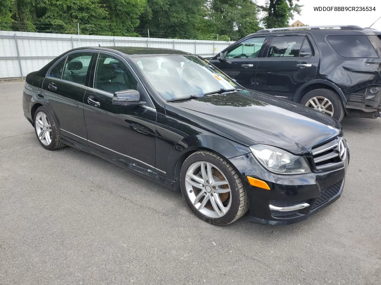 2012 Mercedes-Benz C 300 4Matic VIN: WDDGF8BB9CR236534 Lot: 62829644