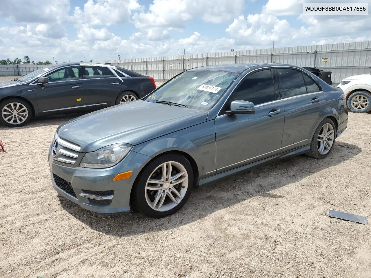 2012 Mercedes-Benz C 300 4Matic VIN: WDDGF8BB0CA617686 Lot: 64876114