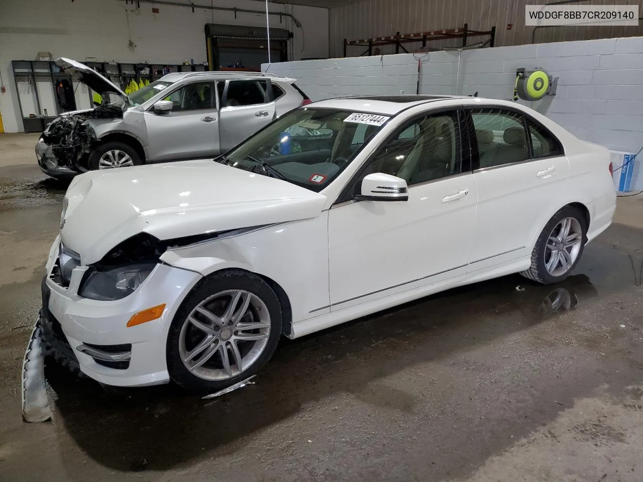 2012 Mercedes-Benz C 300 4Matic VIN: WDDGF8BB7CR209140 Lot: 65127444