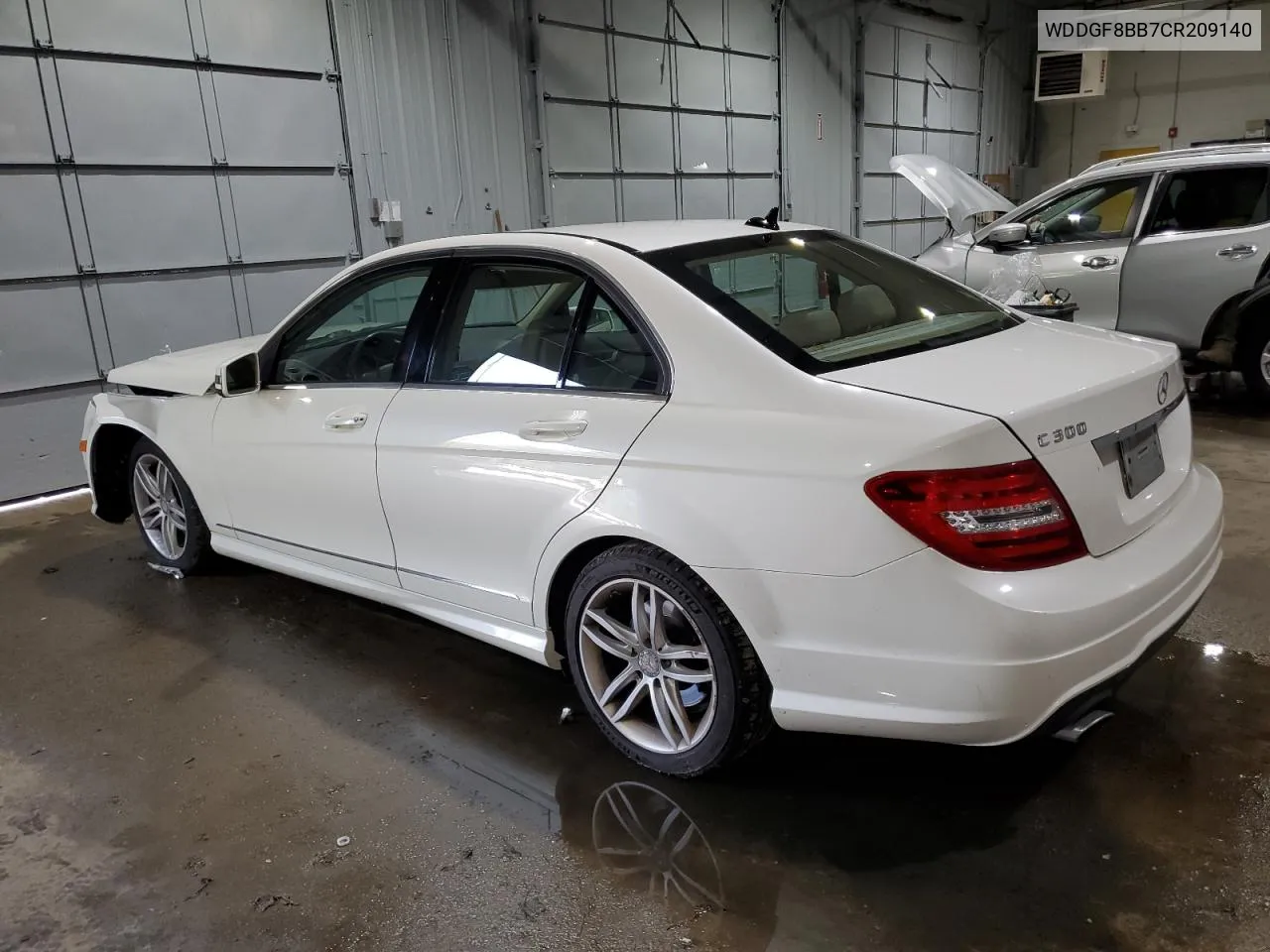 2012 Mercedes-Benz C 300 4Matic VIN: WDDGF8BB7CR209140 Lot: 65127444