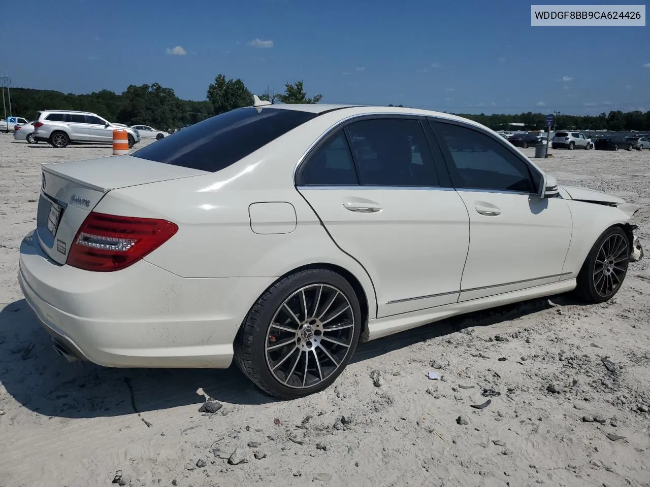 2012 Mercedes-Benz C 300 4Matic VIN: WDDGF8BB9CA624426 Lot: 65938004