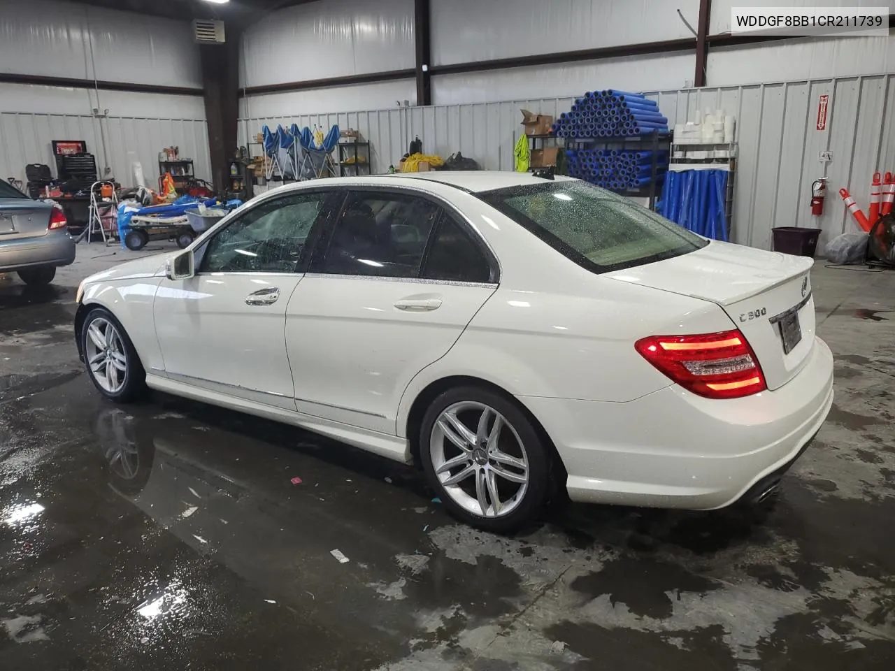 2012 Mercedes-Benz C 300 4Matic VIN: WDDGF8BB1CR211739 Lot: 66167594