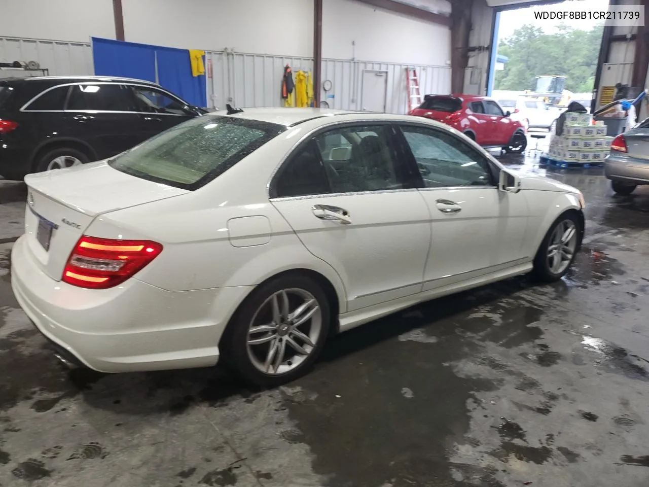 2012 Mercedes-Benz C 300 4Matic VIN: WDDGF8BB1CR211739 Lot: 66167594