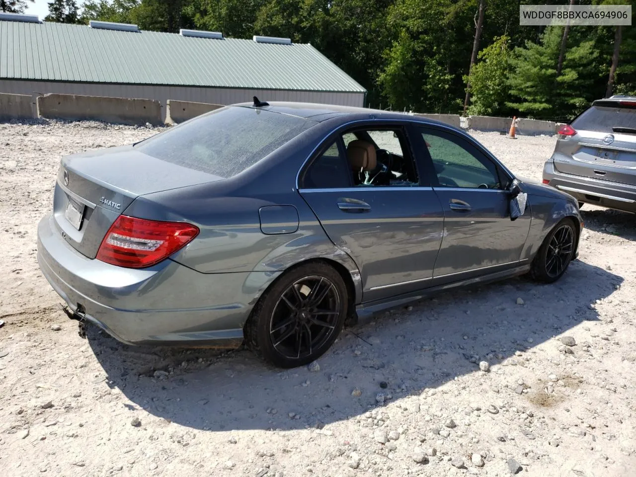 2012 Mercedes-Benz C 300 4Matic VIN: WDDGF8BBXCA694906 Lot: 67668794