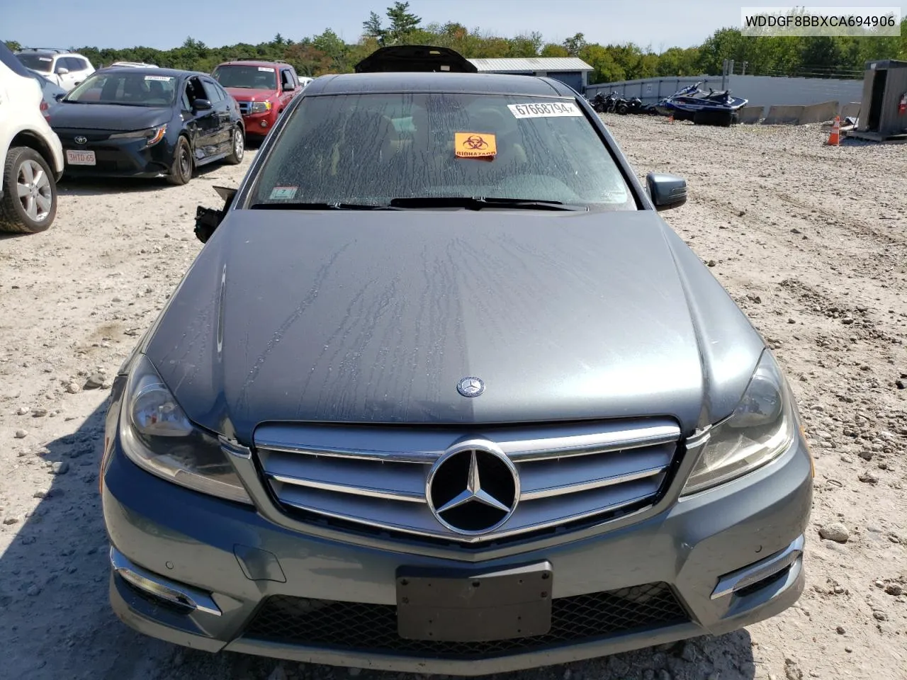 2012 Mercedes-Benz C 300 4Matic VIN: WDDGF8BBXCA694906 Lot: 67668794