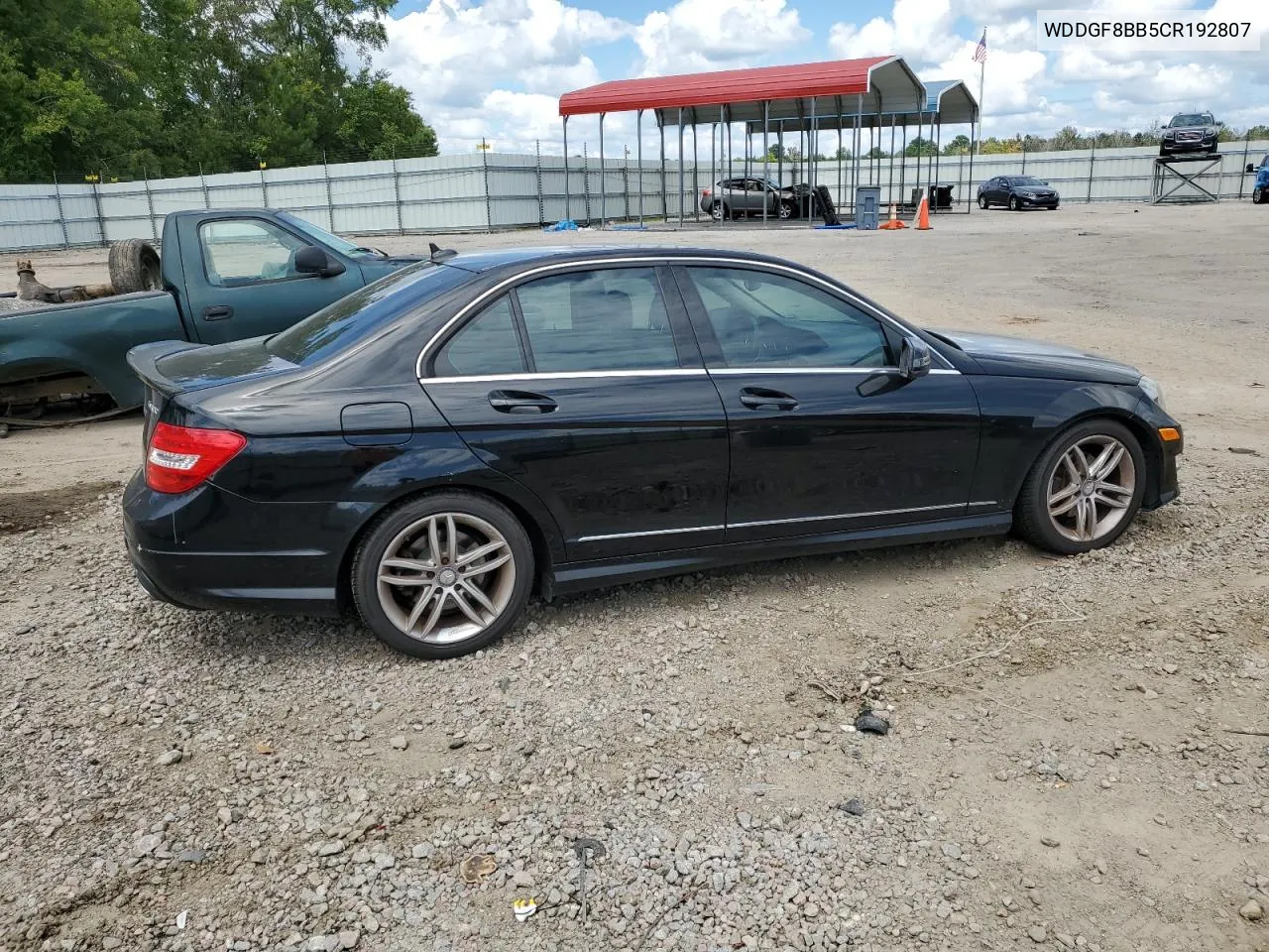 2012 Mercedes-Benz C 300 4Matic VIN: WDDGF8BB5CR192807 Lot: 67971594