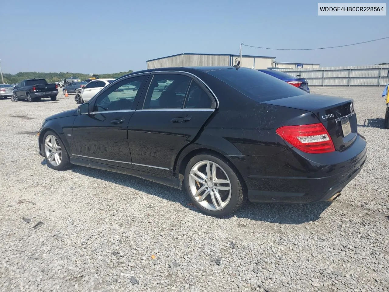 2012 Mercedes-Benz C 250 VIN: WDDGF4HB0CR228564 Lot: 68310754