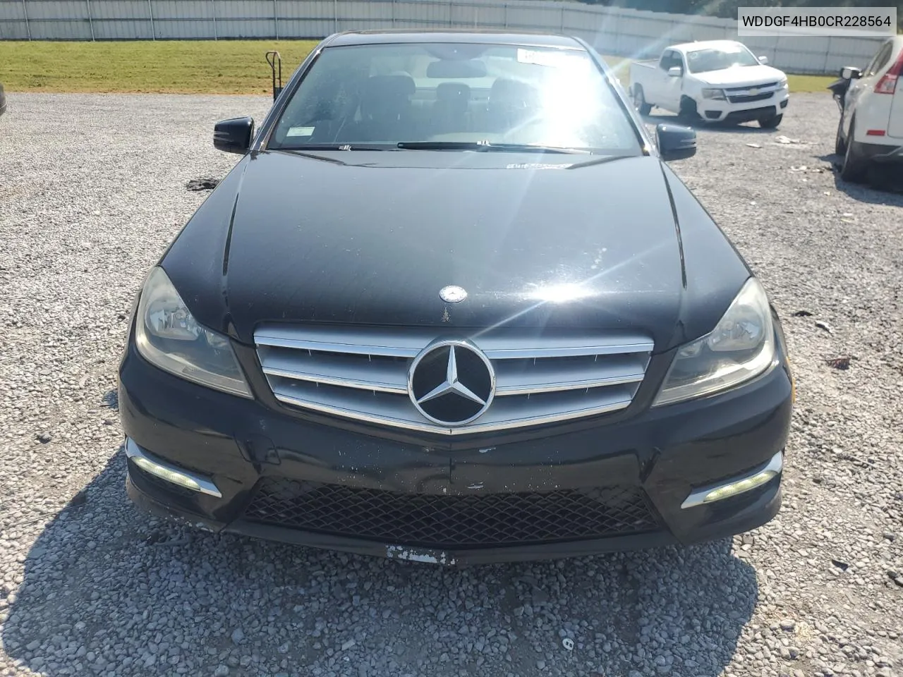 2012 Mercedes-Benz C 250 VIN: WDDGF4HB0CR228564 Lot: 68310754