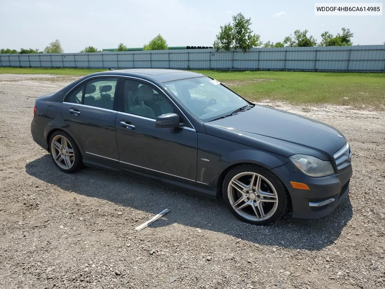 2012 Mercedes-Benz C 250 VIN: WDDGF4HB6CA614985 Lot: 68791824