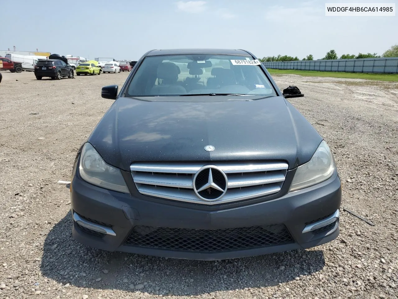 2012 Mercedes-Benz C 250 VIN: WDDGF4HB6CA614985 Lot: 68791824